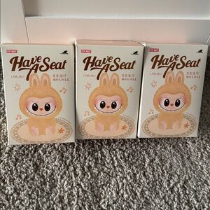 Authentic Pop Mart Labubu 'Have A Seat' Blind Box